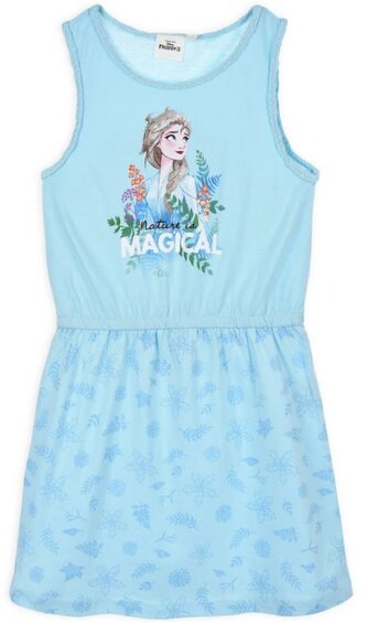 Dívčí šaty FROZEN magical, modrá, velikost: 110