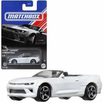 Matchbox Samochód 16 Chevy Camaro Convertible