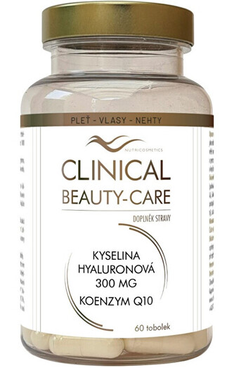 Clinical Clinical Beauty-Care kyselina Hyaluronová 300 mg + Q 10 60 tobolek
