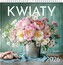 Kalendarz ścienny kwadratowy 2026 33x33 cm Kwiaty