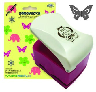 Děrovačka s embosing efektem - motýl Děrovačka s embosing efektem - motýl