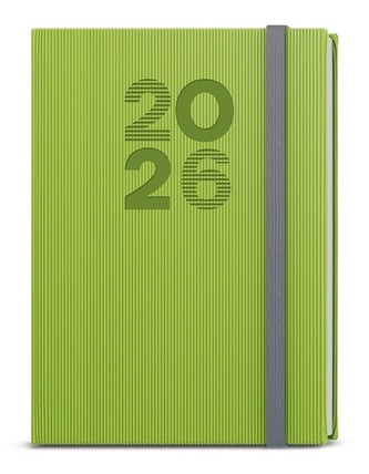 Týdenní diář 2026 Oskar Vigo A5 zelená