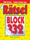 Rätselblock 332 (5 Exemplare à 2,99 EUR)
