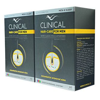 Clinical Hair-Care for MEN 60 + 60 tobolek - kúra na 4 měsíce