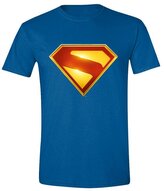 Pánské tričko DC Comics|Superman: Hlavní logo (S) modrá bavlna