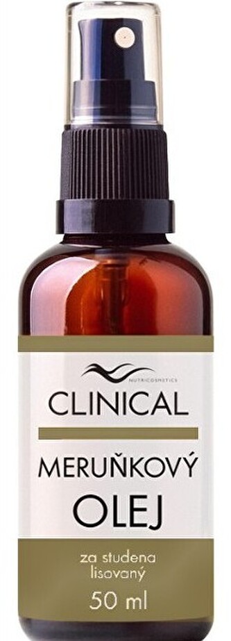 Clinical Meruňkový olej za studena lisovaný 50 ml