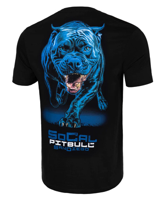 Tričko Pitbull West Coast In Blue černá Barva: černá, Velikost: XL