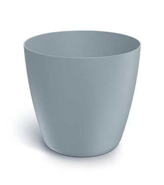 Květináč MATIS světle šedý, varianta 13,8 cm