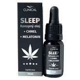 Clinical Konopný olej Sleep + chmel + melatonin 10 ml