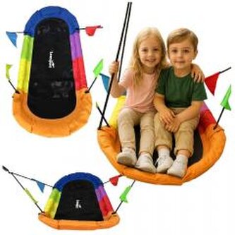 Huśtawka ogrodowa bocianie gniazdo prostokątna