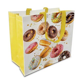 TAŠKA NÁKUPNÍ DONUTS 43X37X21,5CM