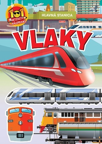 Vlaky - 101 aktivity s nálepkami