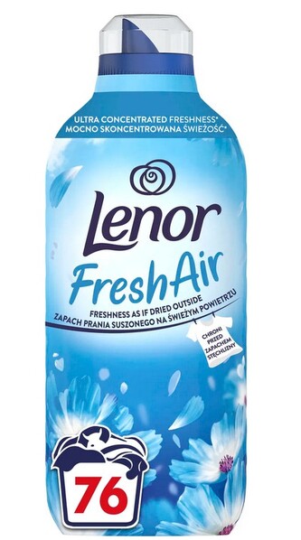 Lenor Fresh Wind aviváž 76 praní 1064 ml