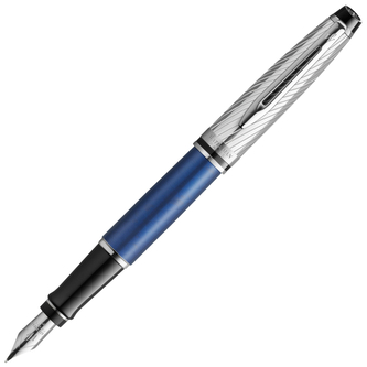 Pióro wieczne Expert Deluxe metalic niebieski, Waterman