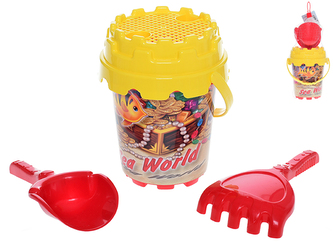 Sada na písek vodní svět 10m+ 4ks v síťce