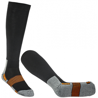 Podkolenky Bennon Merino Trek Sock - černé-šedé, 45-47