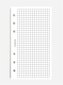 Wkład do organizera ST kratka biała ANTRA
