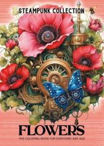 Kolorowanka A4 pionowa 8 obrazków Kwiaty róż