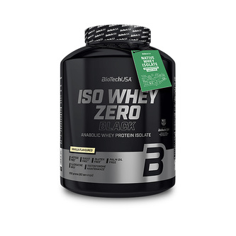 BioTech Iso Whey Zero Black 1816 g vanilla (vanilka)