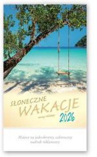 Kalendarz 2026 reklamowy Słoneczne wakacje Kalendarz 2026 reklamowy Słoneczne wakacje