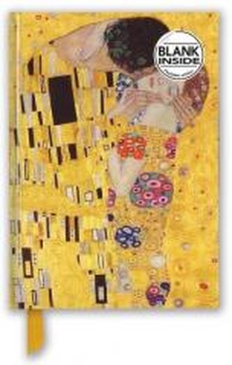 Notatnik A5 gładki TW Pocałunek Gustav Klimt