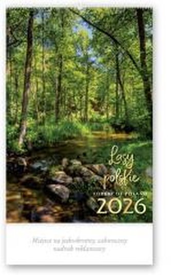 Kalendarz 2026 reklamowy Lasy polskie Kalendarz 2026 reklamowy Lasy polskie