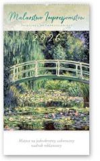 Kalendarz 2026 reklamowy Malarstwo Impresjonistów