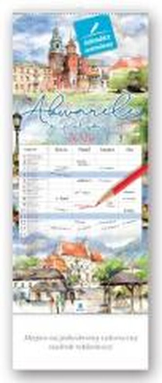 Kalendarz 2026 notatnikowy Akwarele z Polski Kalendarz 2026 notatnikowy Akwarele z Polski