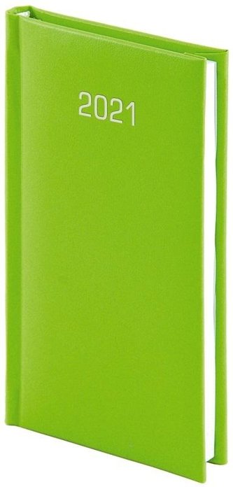 Kalendarz 2021 A6 Tygodniowy Albit Seledynowy