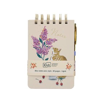 Boheme Poznámkový zápisník s propiskou PPCARSS60H01