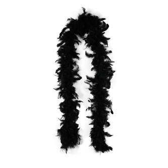 Boa černé s peřím 2 m