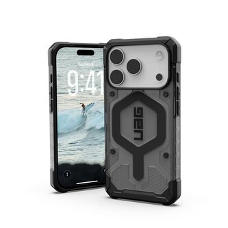UAG Pathfinder Clear Magsafe,Ash/Black - iPhone 2025 Pro