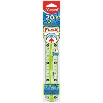 Linijka Flex niełamliwa 20cm dwustronna bls MAPED