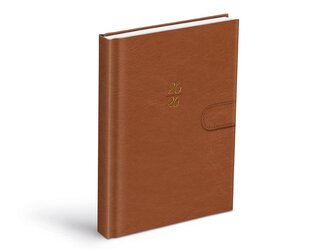 diář 2026 D801 PU brown s magnetem 7781449