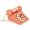 Telefon stacjonarny drewniany