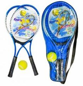 Rakietki, piłka i torba do tenisa