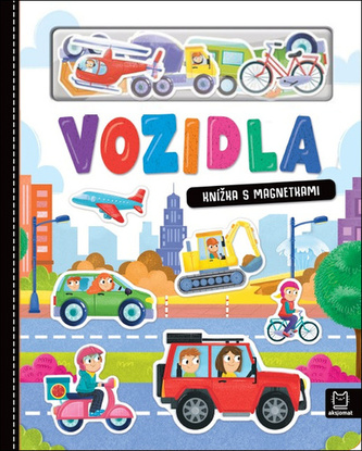 Vozidla - Knížka s magnetkami
