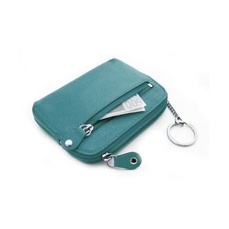 Kožená klíčenka Arwel 8104­ - světle modrá