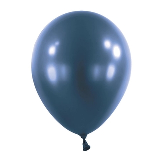 Balonky tmavě modré perleťové – 28 cm/11", Metallic Navy Flag Blue, 50 ks Balonky tmavě modré perleťové – 28 cm/11", Metallic Navy Flag Blue, 50 ks