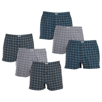 6PACK pánské trenky Andrie vícebarevné (PS 5768) XL