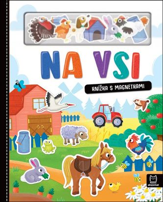 Na vsi - Knížka s magnetkami