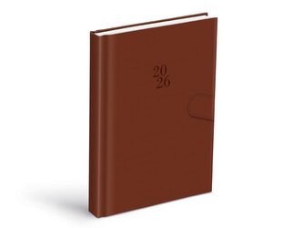 diář 2026 D801 PU brown s magnetem 7781458