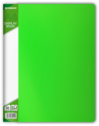 Album ofertowy A4 10 koszulek zielony, Penmate