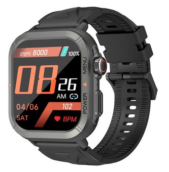 BLACKVIEW W30, 1.91 inch Display, 320*380 pixel, 300mAh battery, 100+ Workout Modes, 10-meter Water-resistance, Heart Rate & Blood