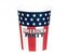 Kubeczki papierowe American Party 210ml 10szt