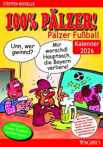 100% PÄLZER! Pälzer Fußball Kalenner 2026