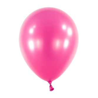 Balonky malinově růžové perleťové – 28 cm/11", Pearl Hot Pink, 50 ks