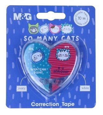Korektor w taśmie So Many Cats 5mx5mm 2szt M&G;