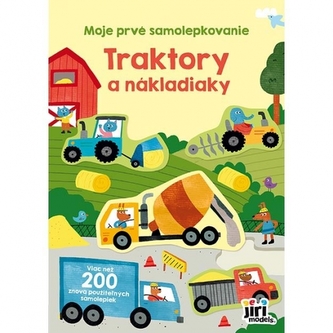 Moje prvé samolepkovanie Traktory a nákladiaky