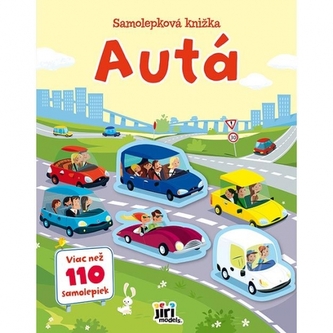 Samolepková knižka Autá